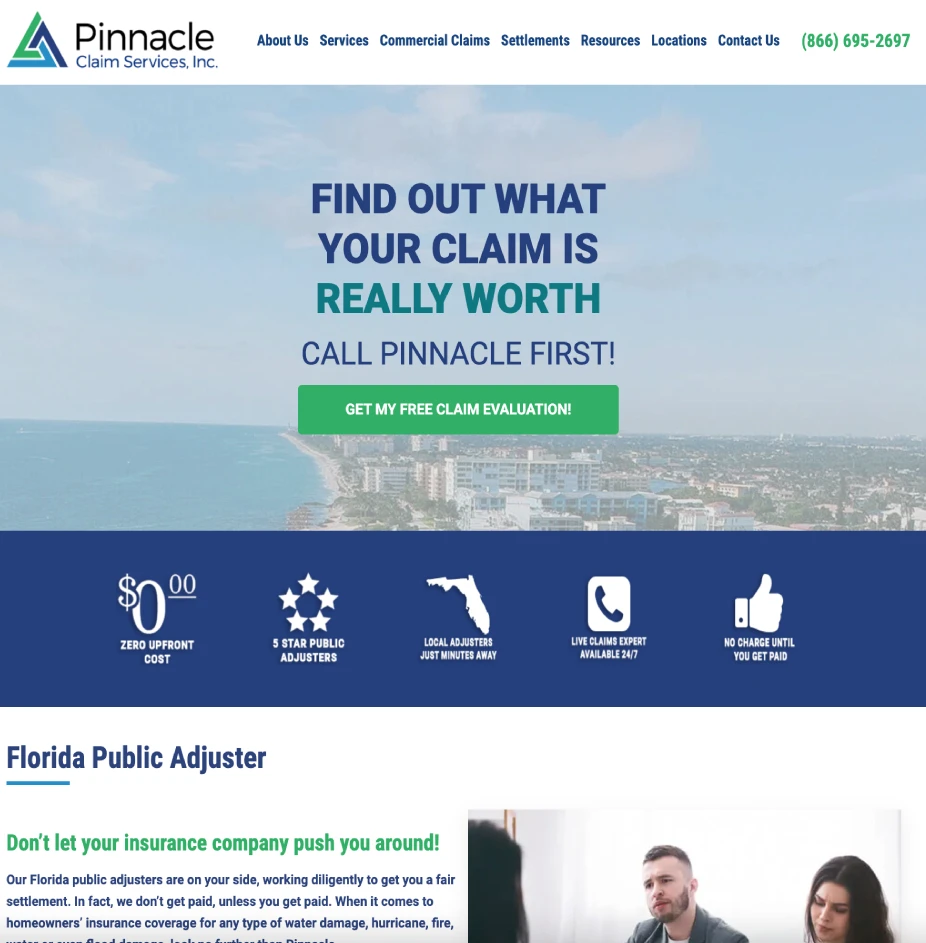 Pinnacle Website