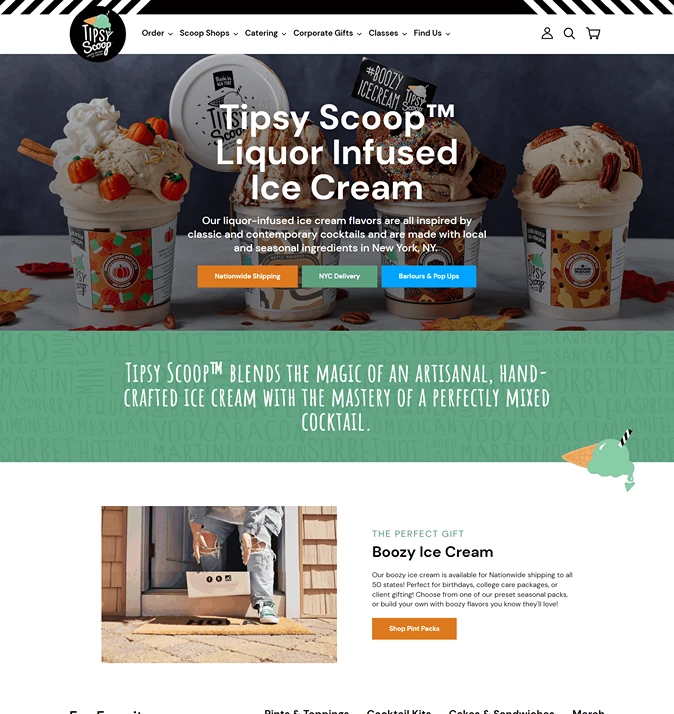 Tipsy Scoop Website